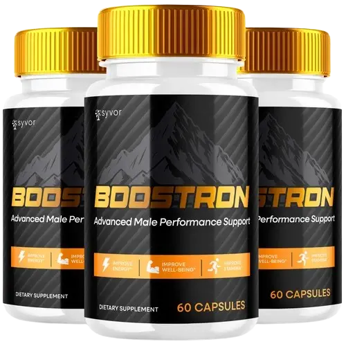 Boostron Supplement Bottle